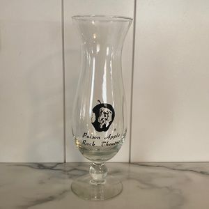 Vintage Poison Apple Rock Theatre Glass